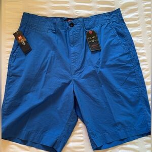 Chaps Flat-Front Cotton Shorts - size 34 waist - NWT